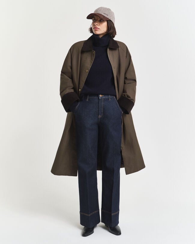 Polotröja i mjuk kashmir- och ullblandning