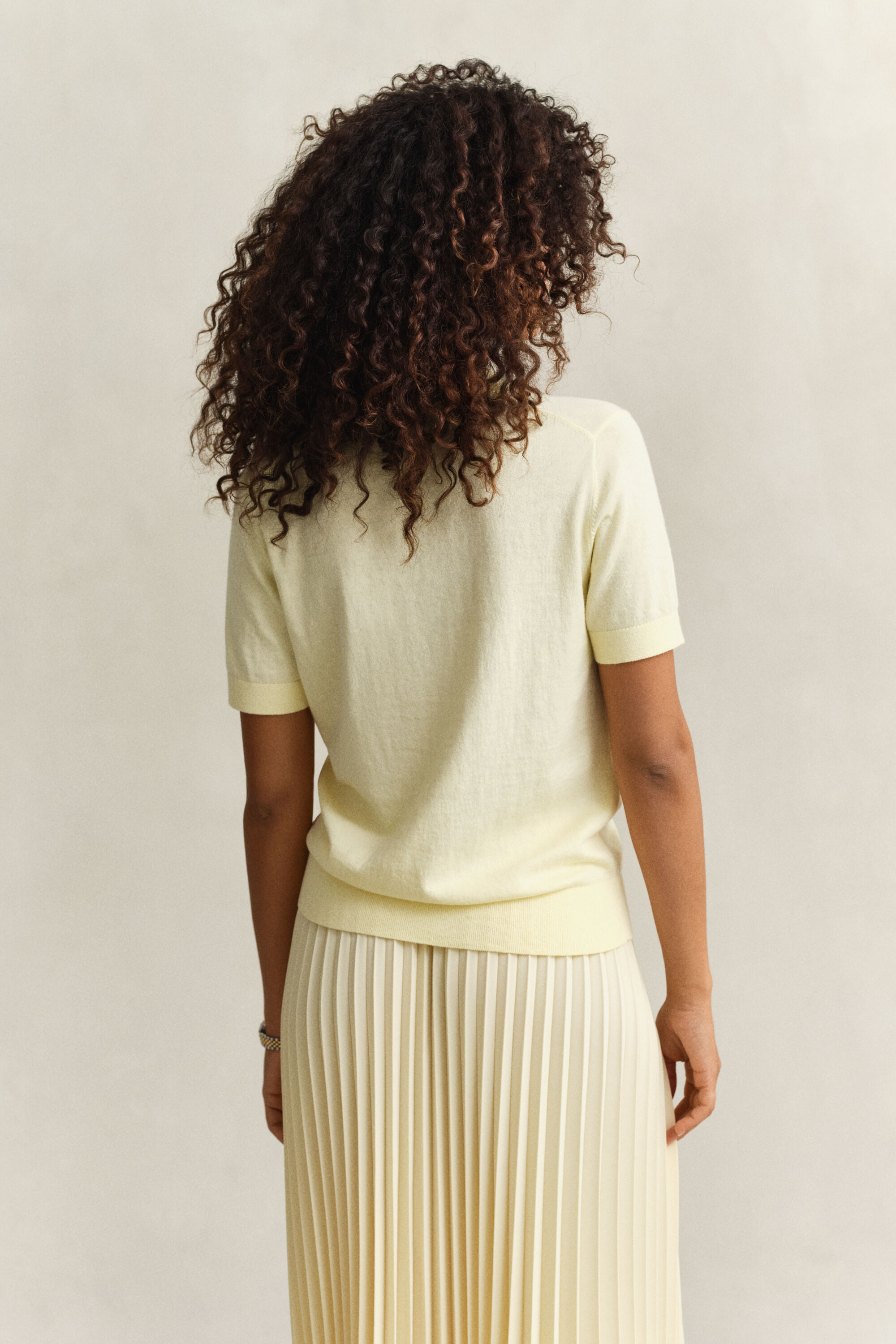 Kortärmad stickad Rugger