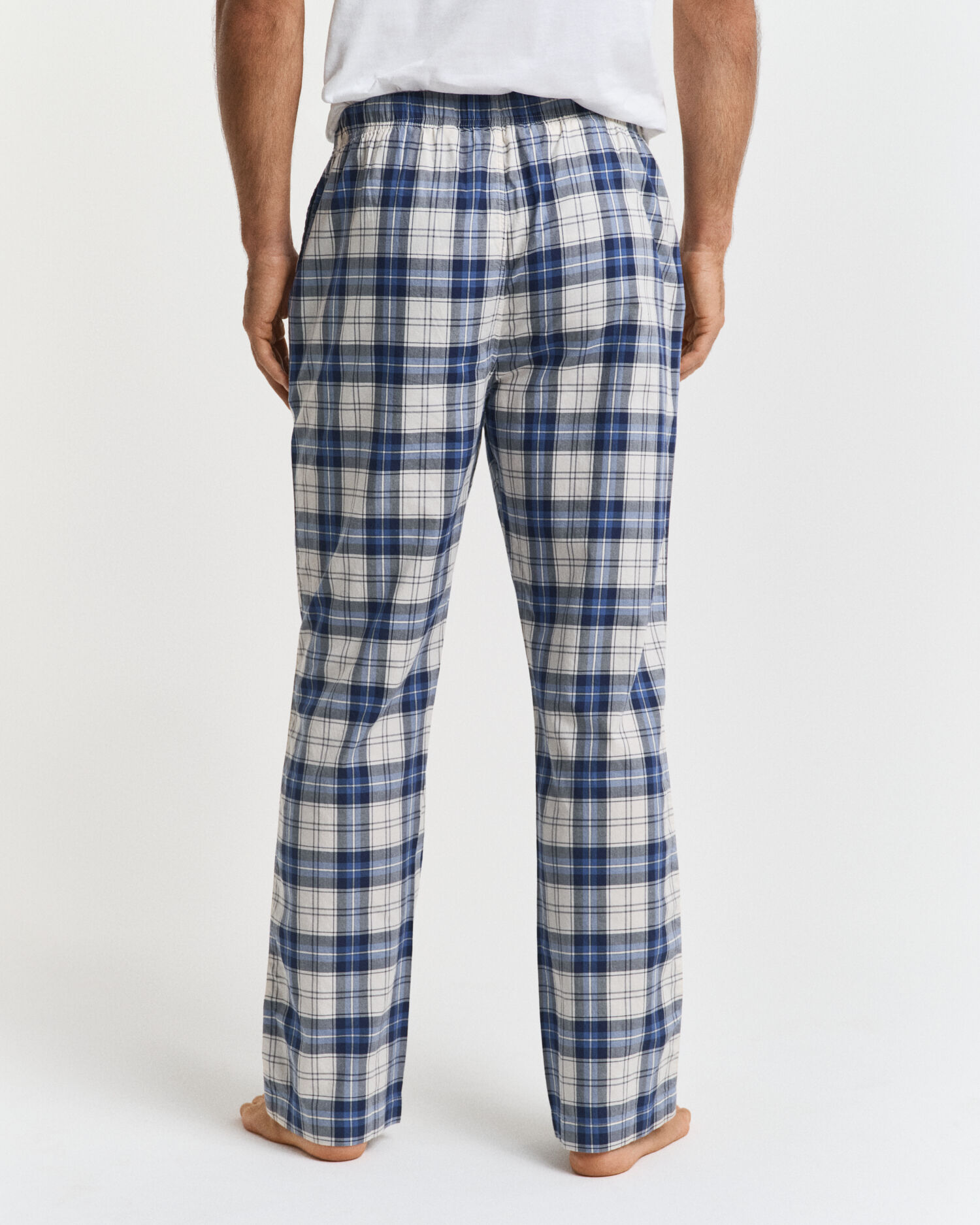 Rutiga pyjamasbyxor