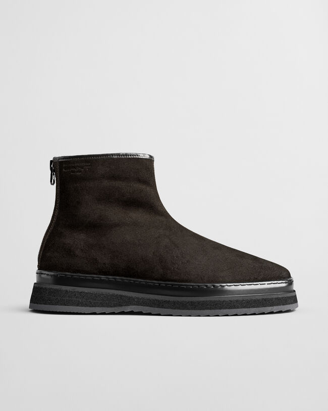 Blistown ullfodrade boots i mocka