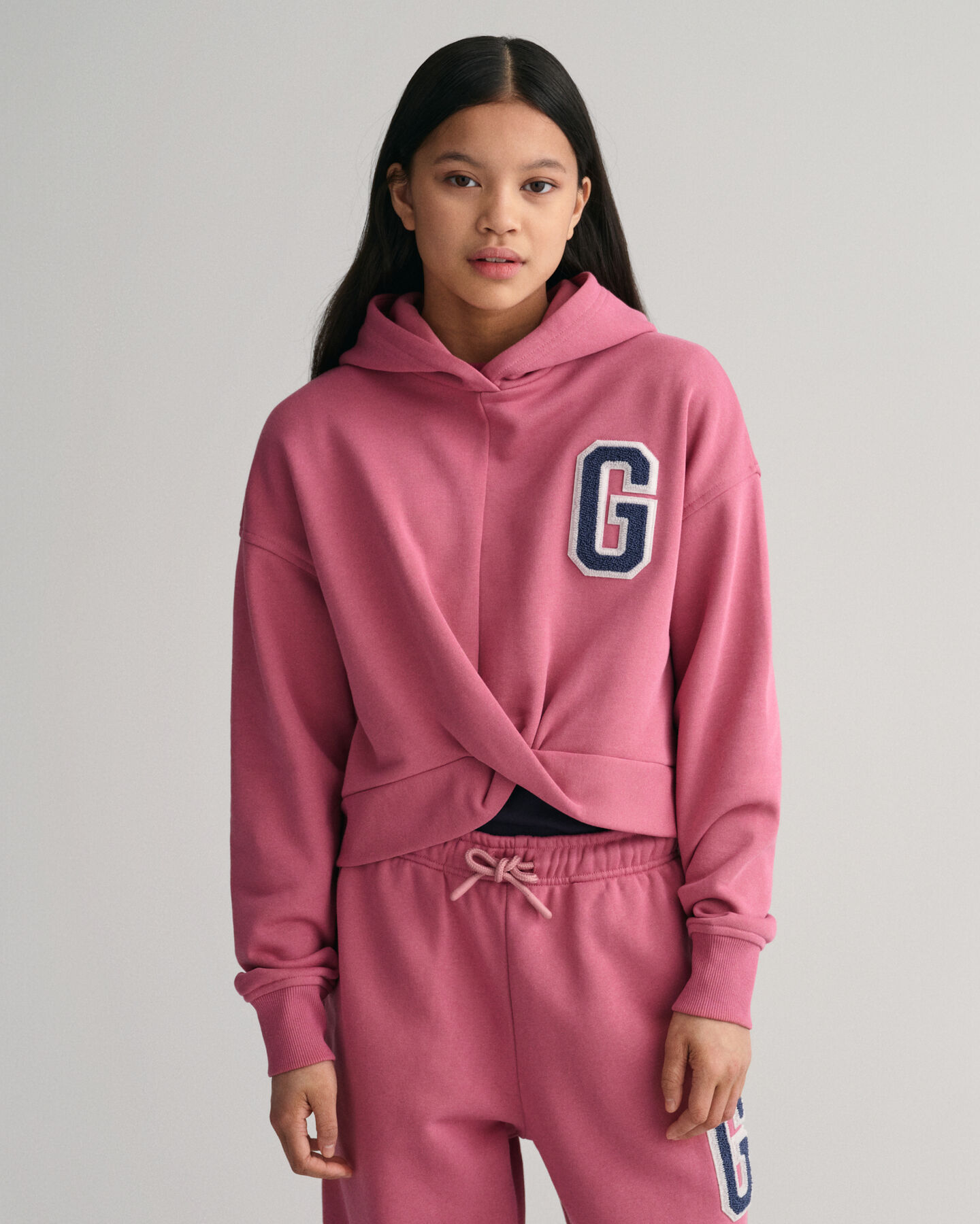 Teen Girls tvinnad hoodie