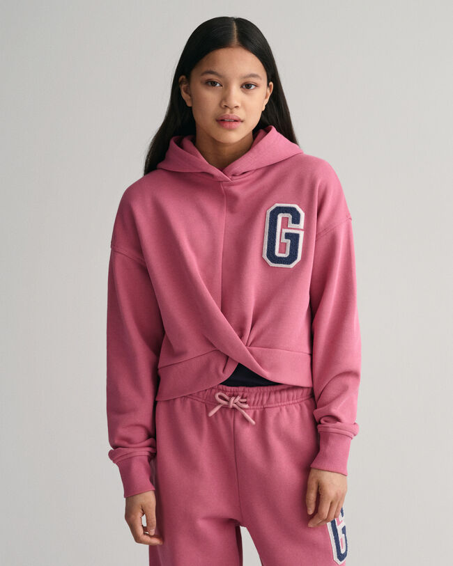 Teen Girls tvinnad hoodie