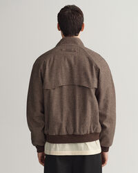 Harrington rutig yllejacka