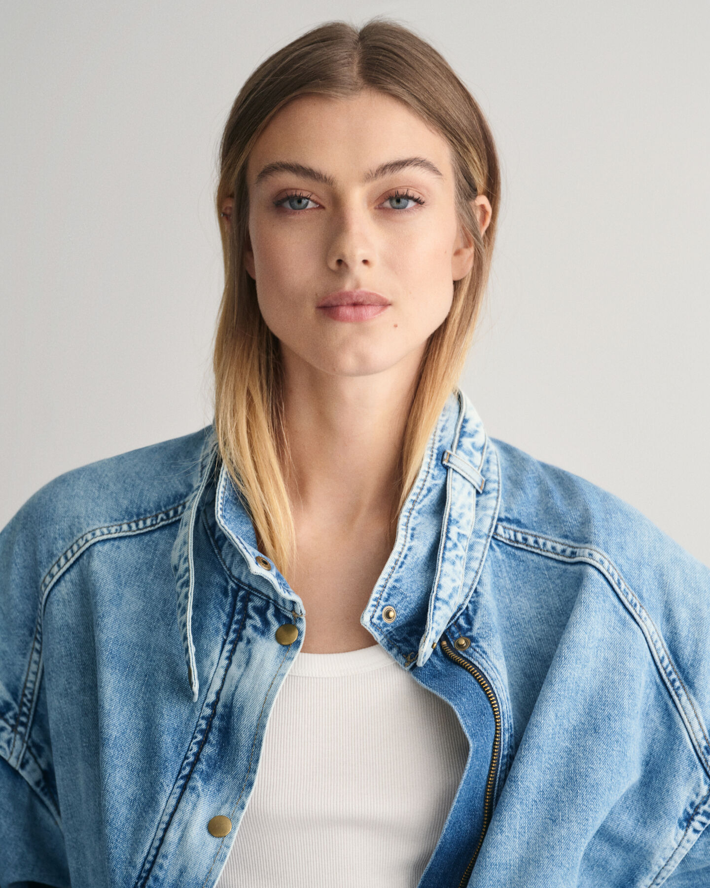 Relaxed fit denimjacka