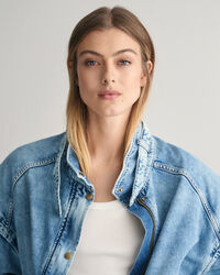 Relaxed fit denimjacka