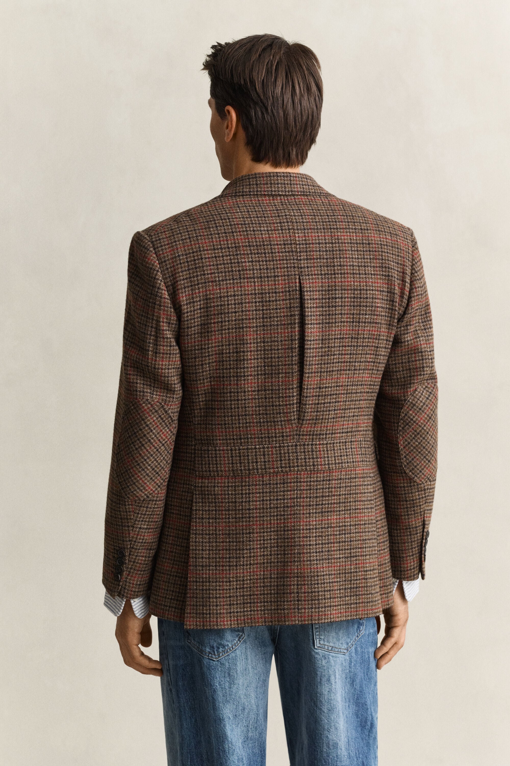 Sportjacka i brittisk tweed