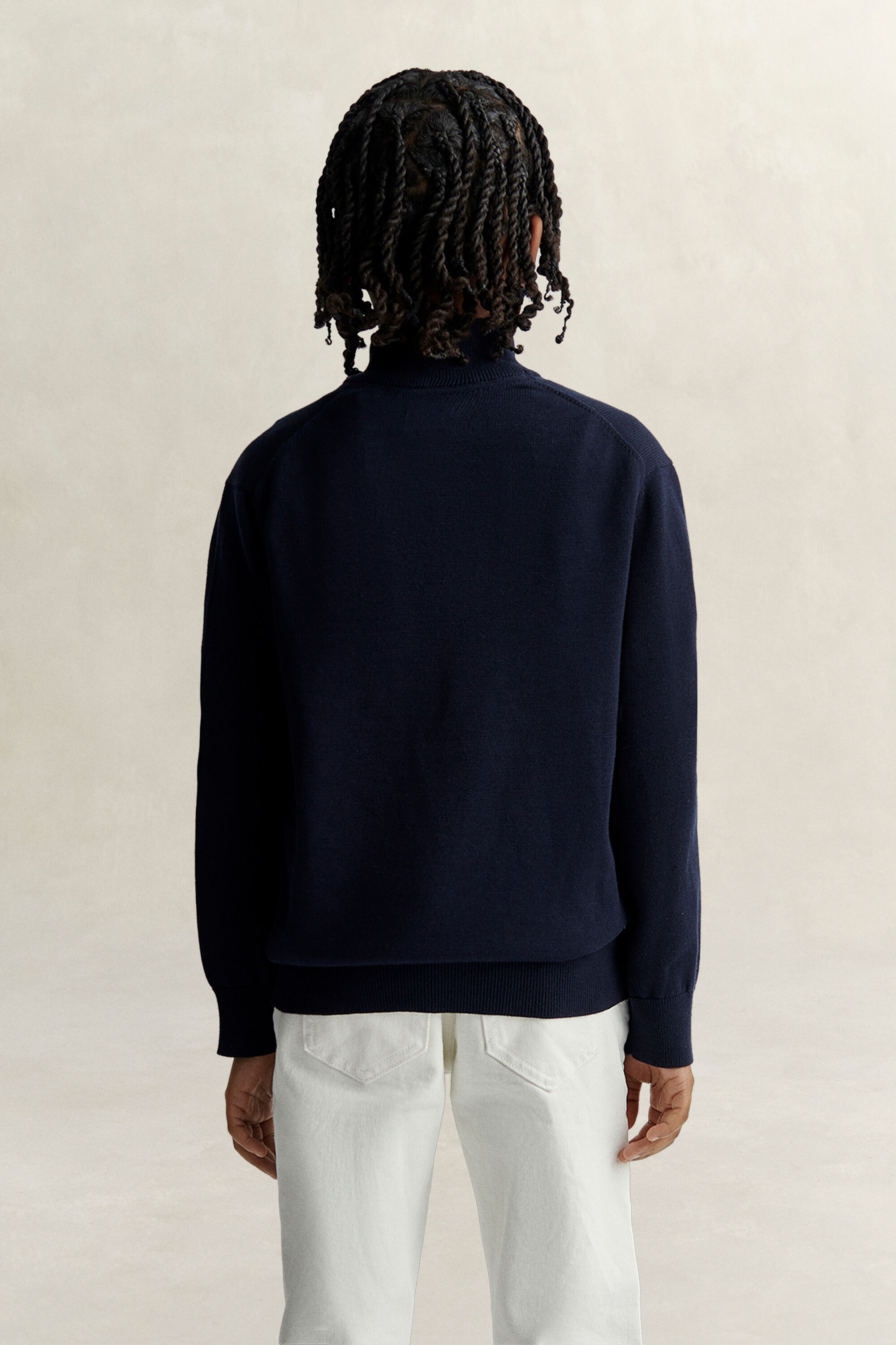 Teen Boys Shield tröja med half-zip