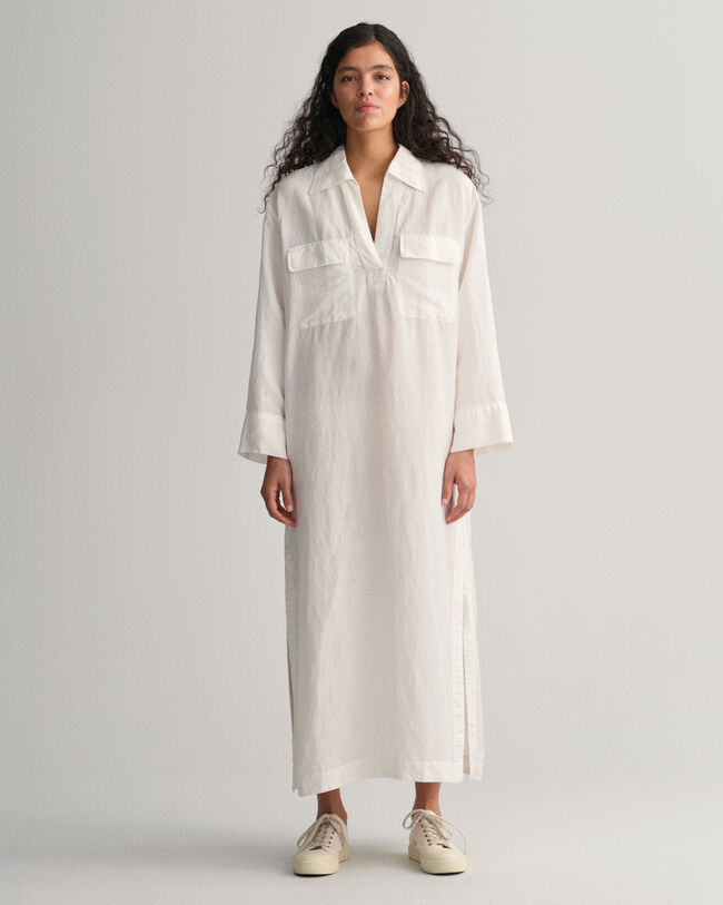 Lång linnekaftan