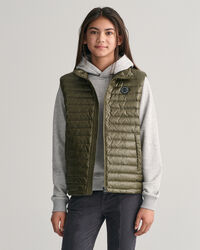 Teens tunn vadderad dunv&auml;st med glans