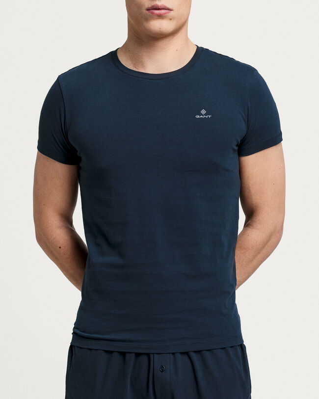Tvåpack crew neck T-shirtar