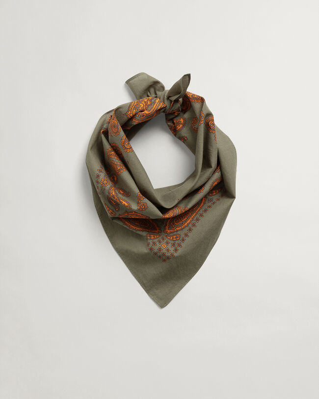 Paisleymönstrad bomullsscarf