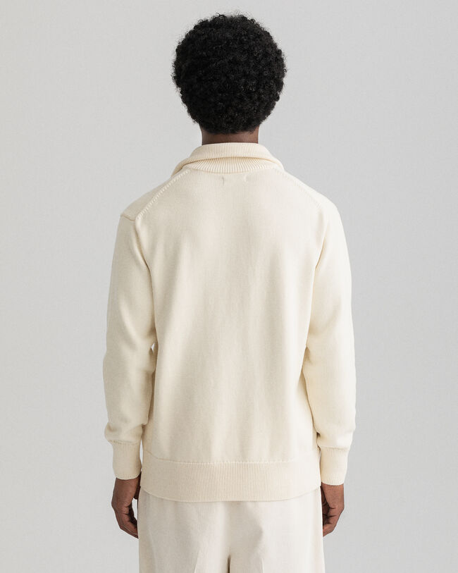 Retro Shield half-zip tröja