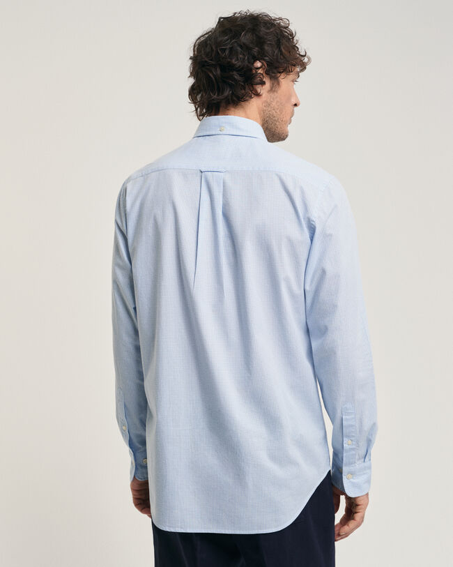 Seasonal Essential Regular fit Archive Shield ginghamrutig poplinskjorta