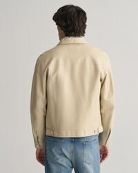 Truckerjacka i skinn