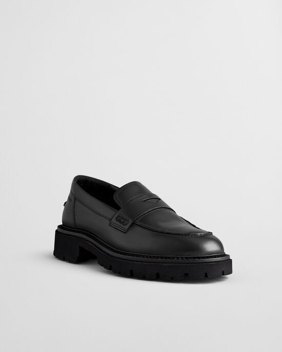 Ivyhill loafers i läder