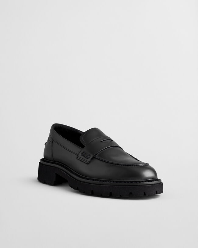 Ivyhill loafers i läder