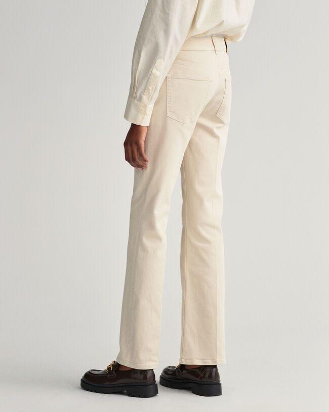 F&auml;rgade utst&auml;llda jeans