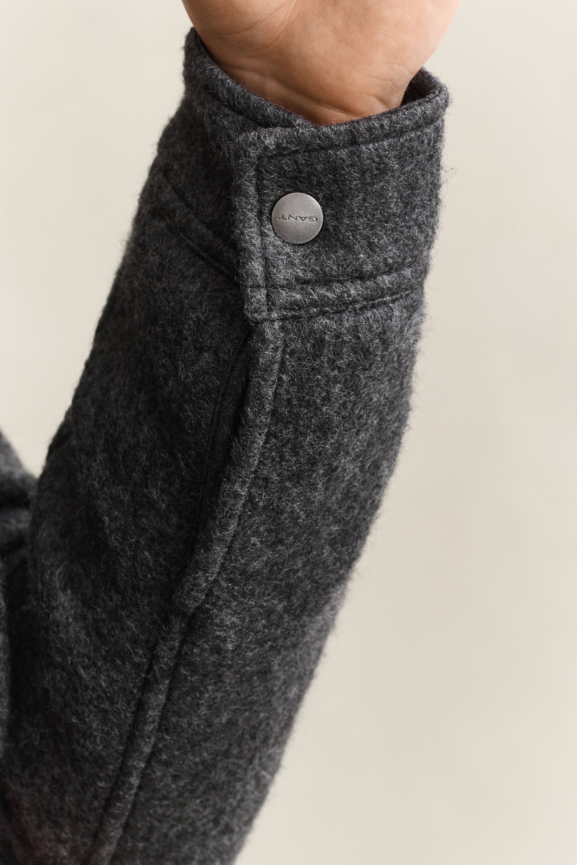 Skjortjacka i fleece