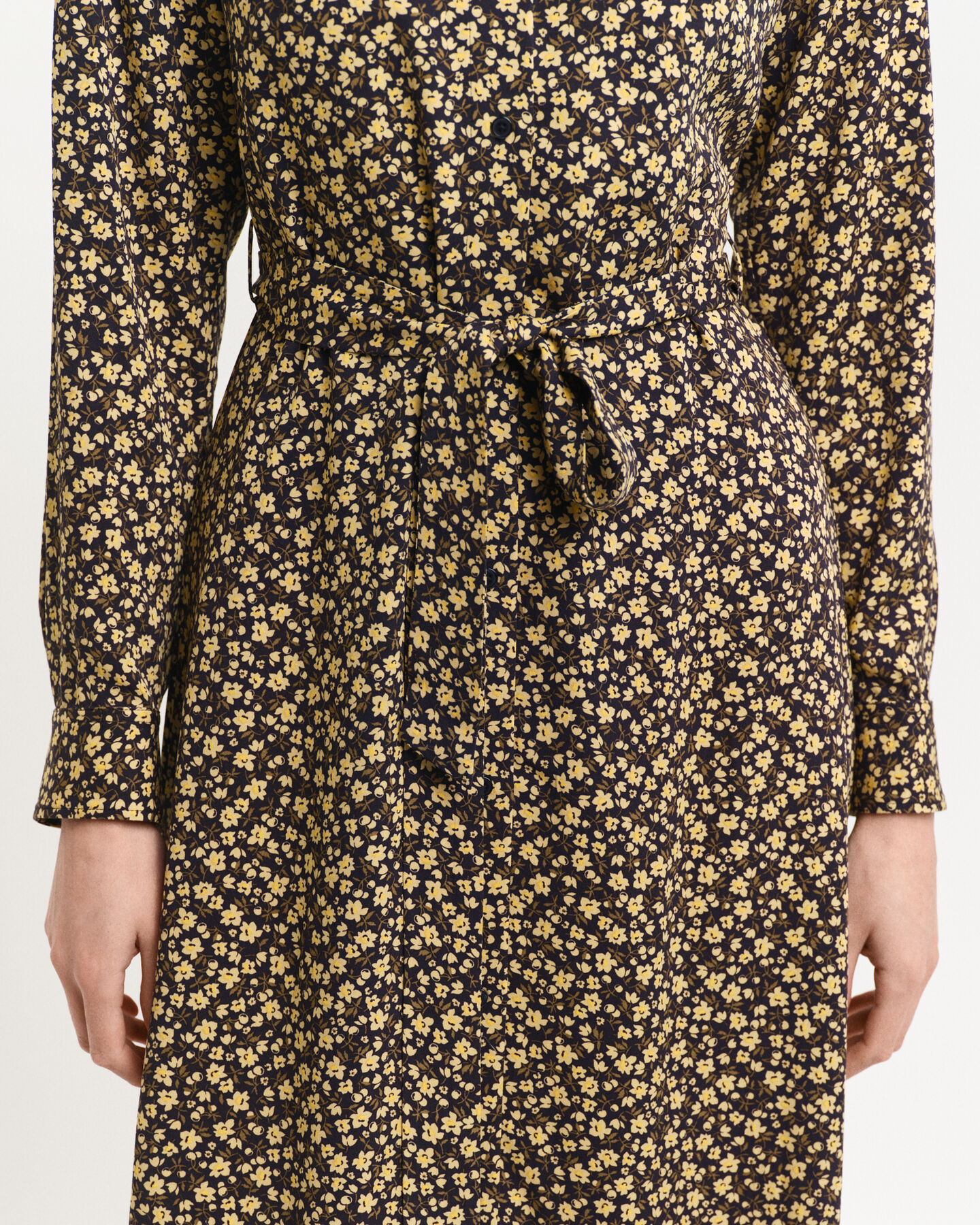 Floral Print Shirt Dress