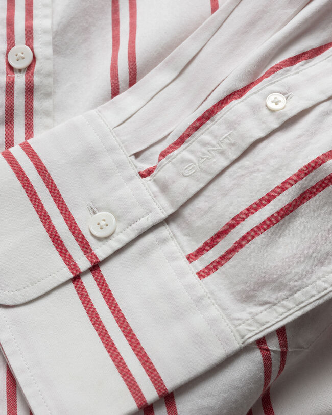 Oversized randig skjorta