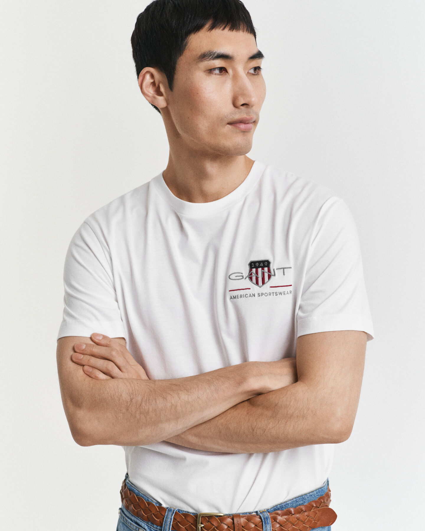 Archive Shield broderad T-shirt