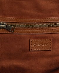 Duffelväska i läder