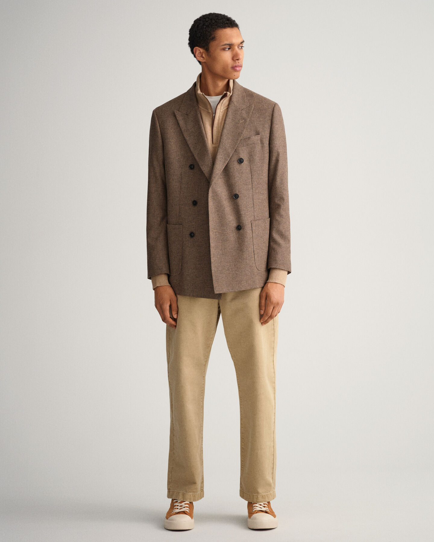 Sacker Rib half-zip sweatshirt