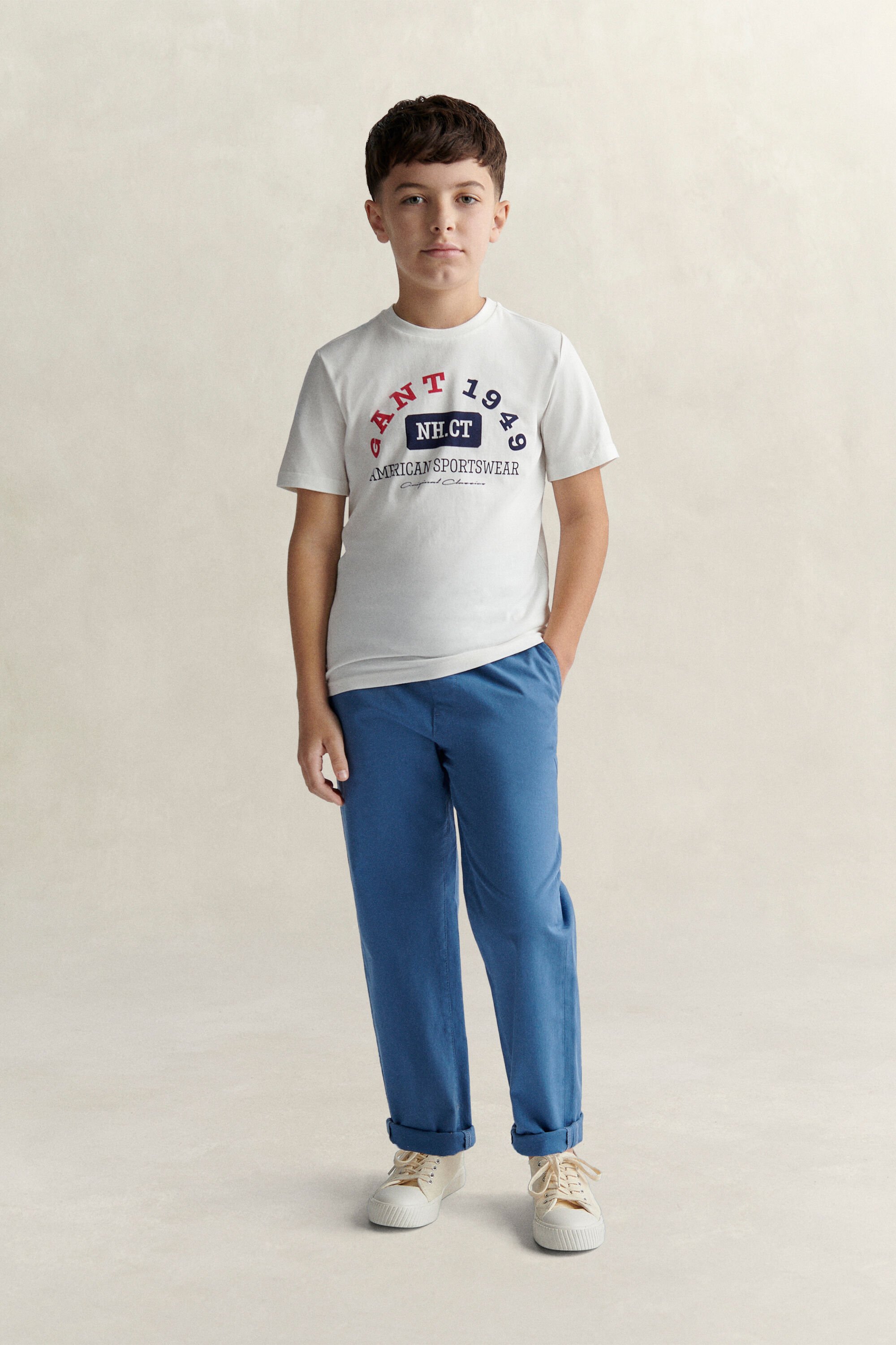 Teen Boys T-shirt med tryck