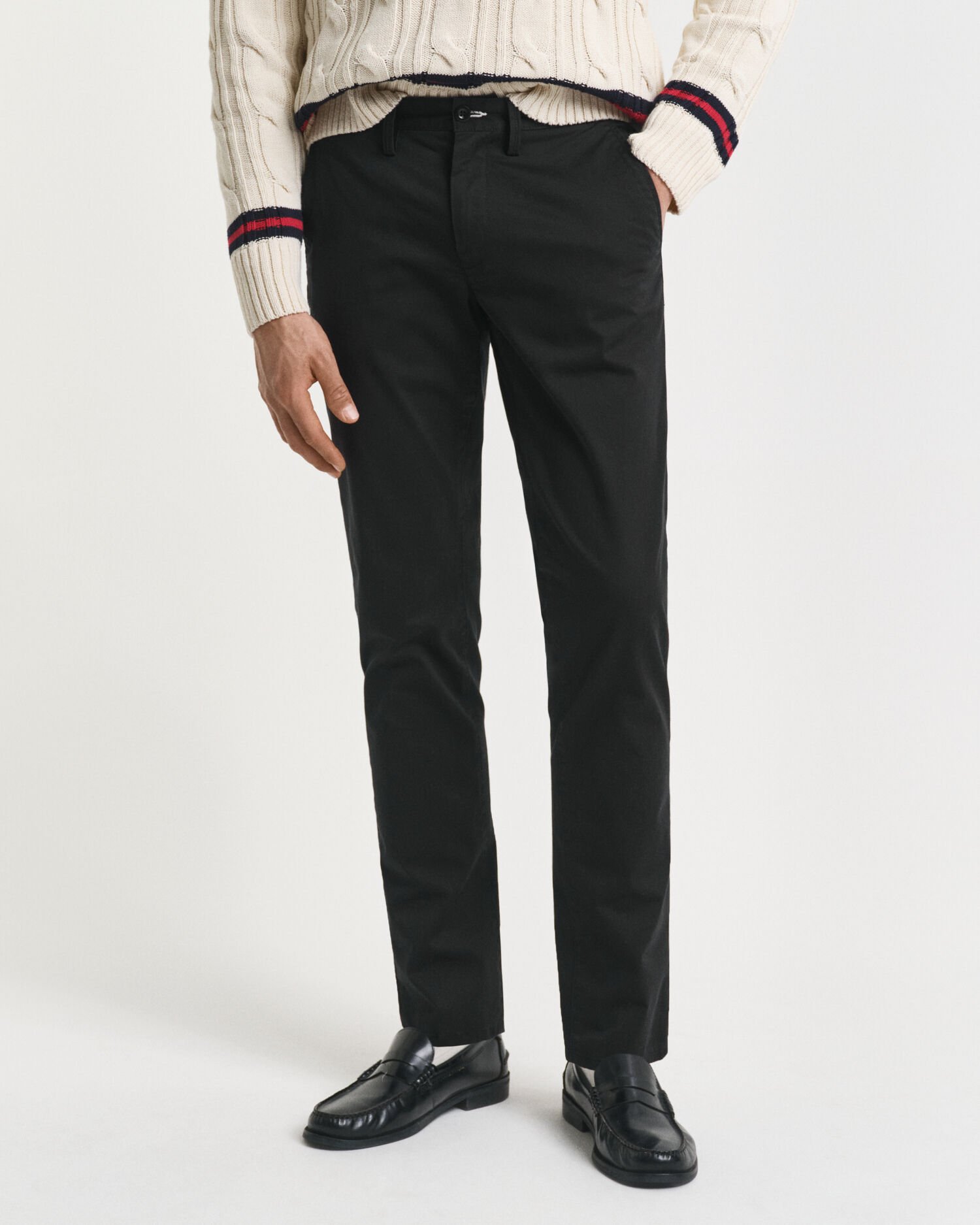 Slim fit twillchinos