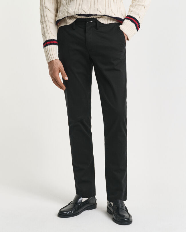 Slim fit twillchinos