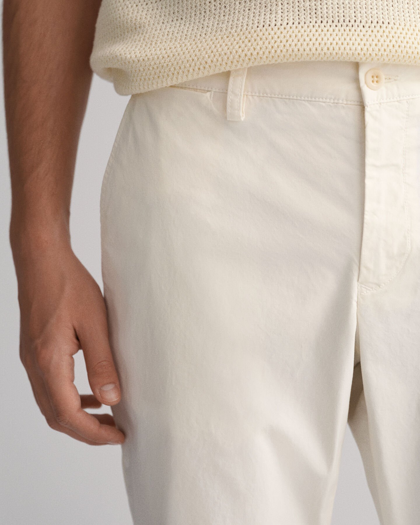 Hallden Slim fit Sunfaded chinos