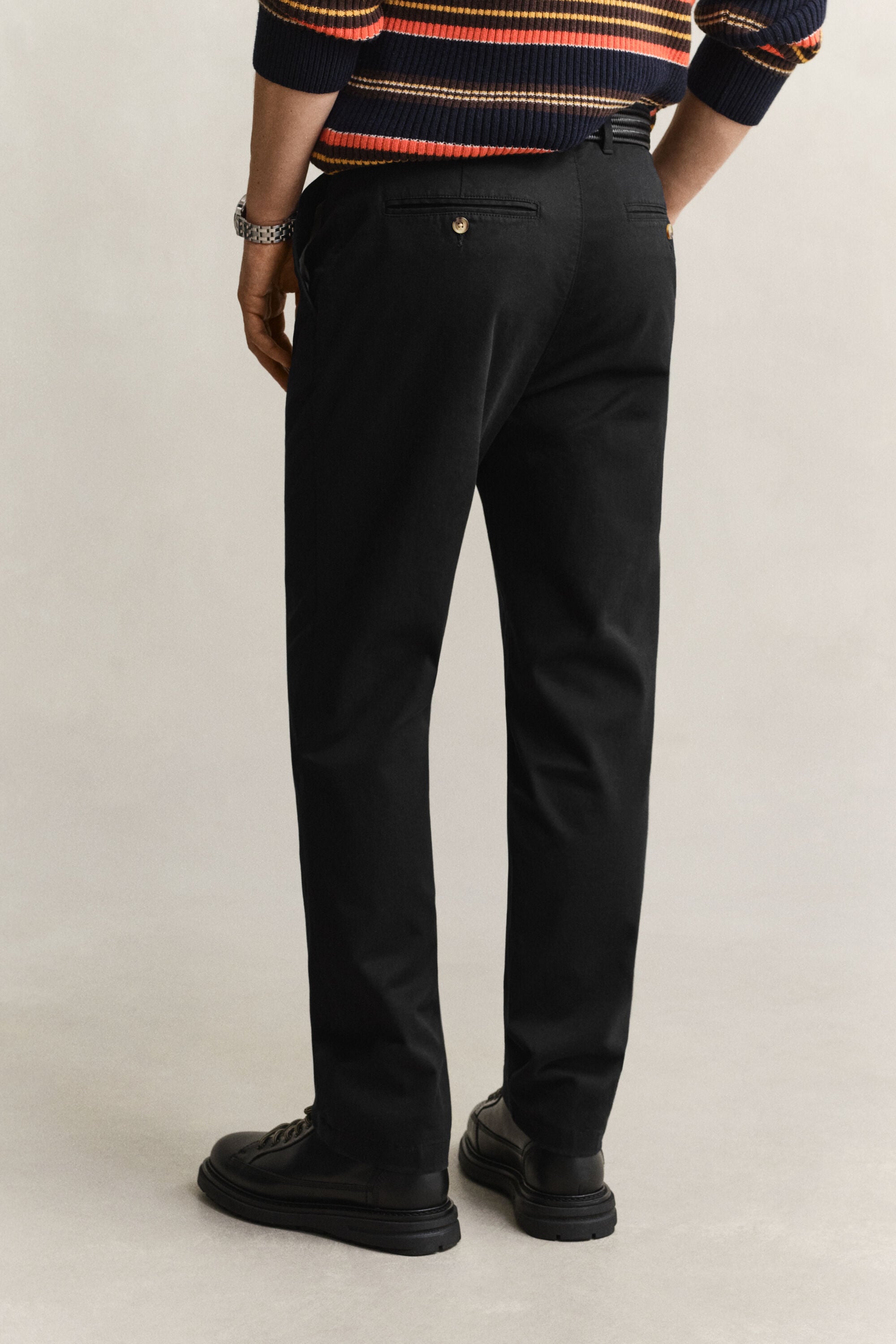Klassiska chinos med regular fit