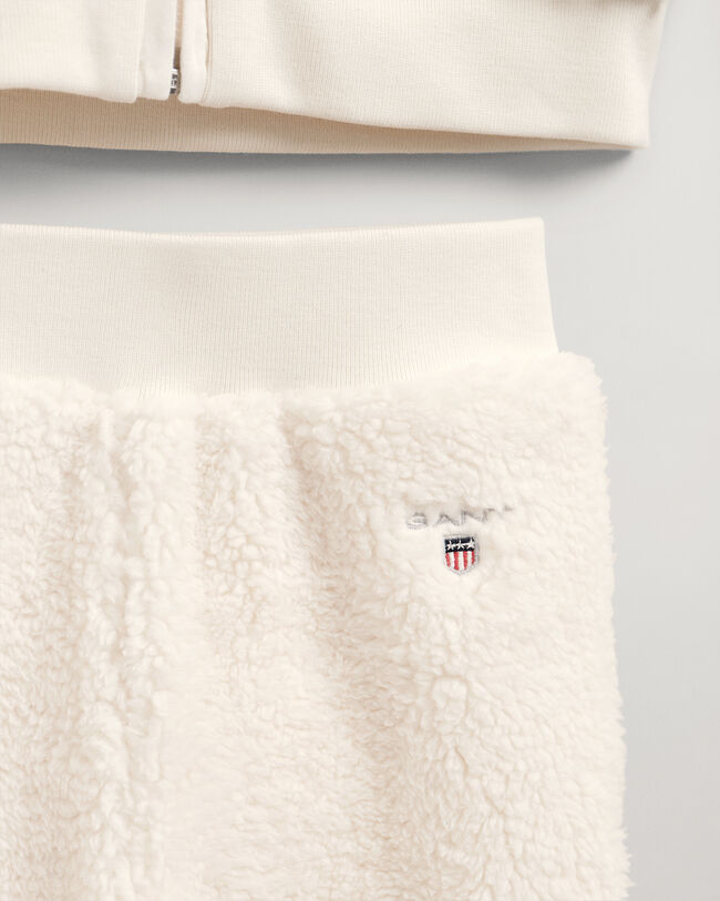 Baby set med zip hoodie & byxor