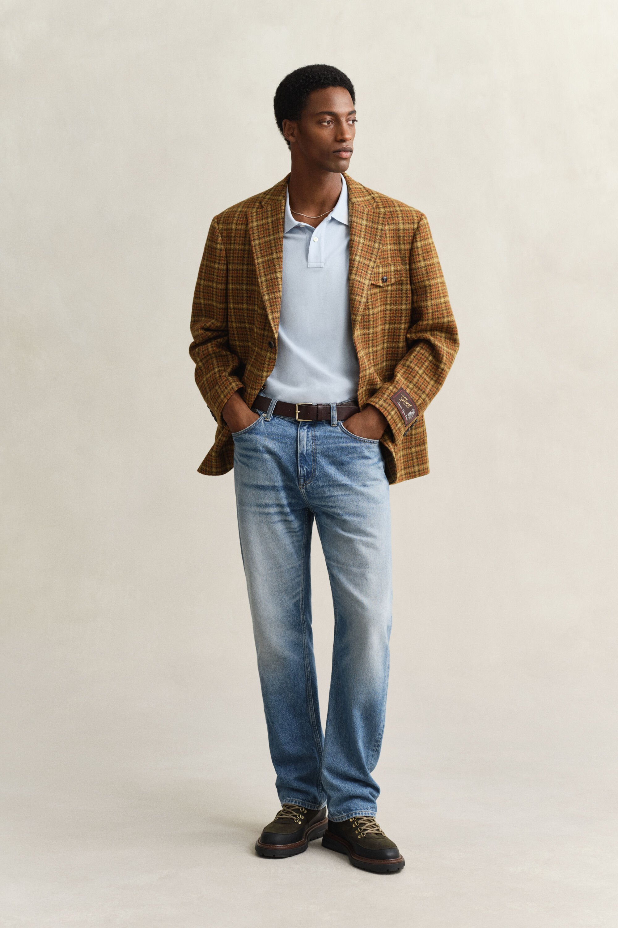 Regular fit Shield pikétröja