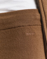 Stickade byxor i superfin lammull