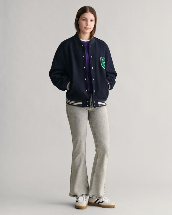Teens GANT Varsity Jacket i ull
