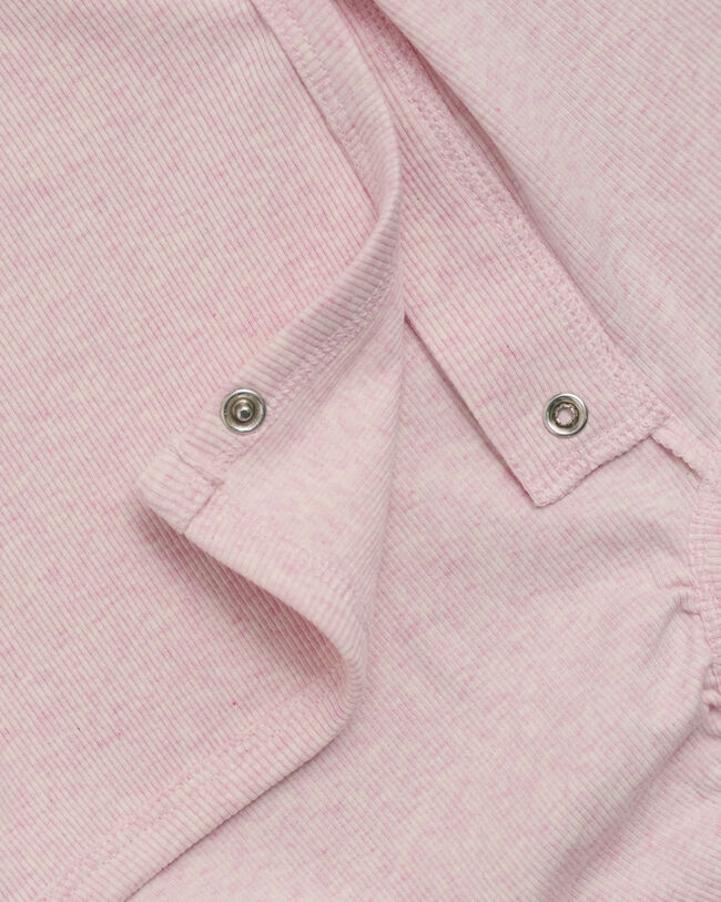 Baby Shield ribbstickad omlottbody