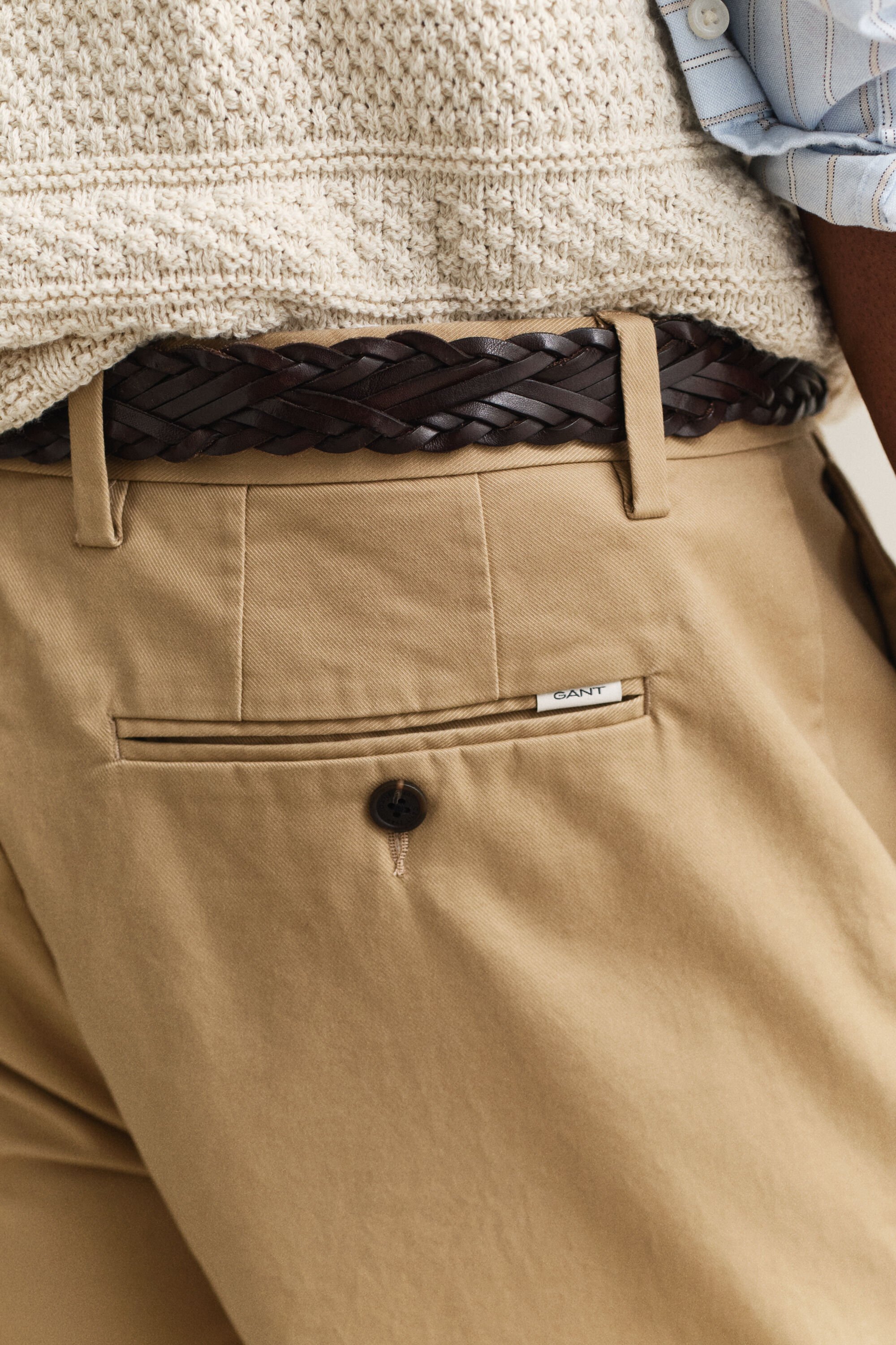 Eleganta chinos med regular fit