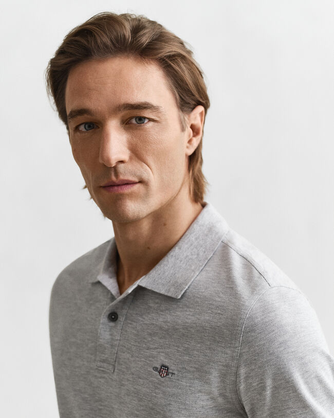 Regular fit Shield pikétröja