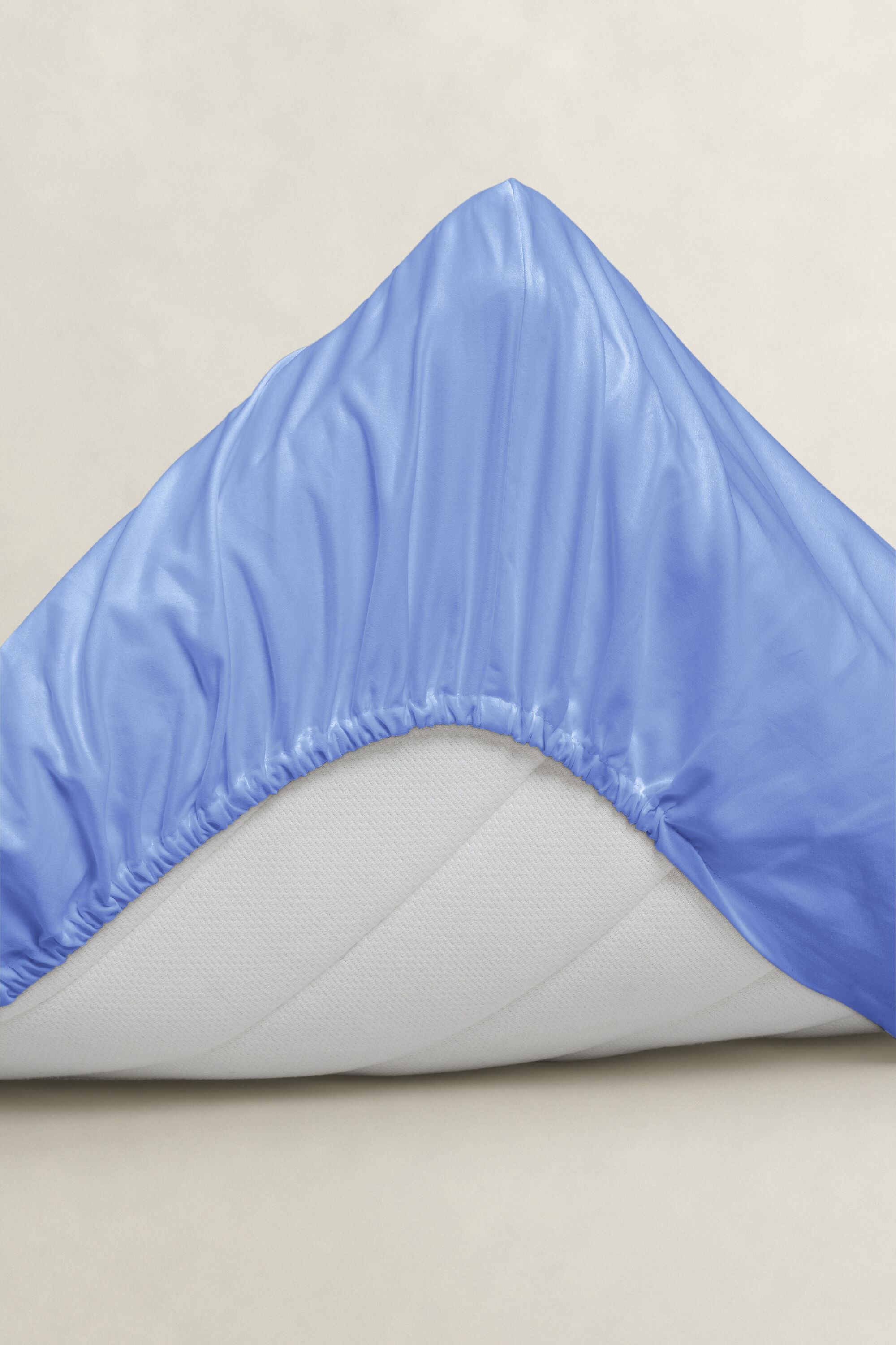 Sateen Dra-på-lakan, enkel