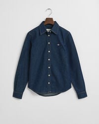 Regular fit denimskjorta