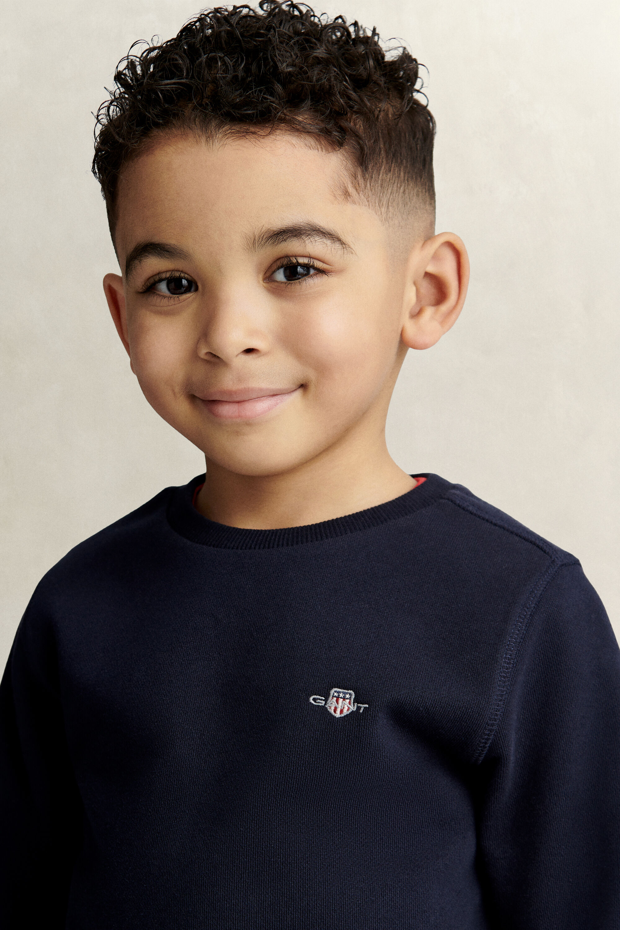 Kids sweatshirt med sköldemblem