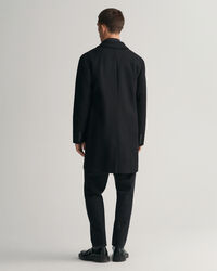 Klassisk figursydd ytterrock i ull