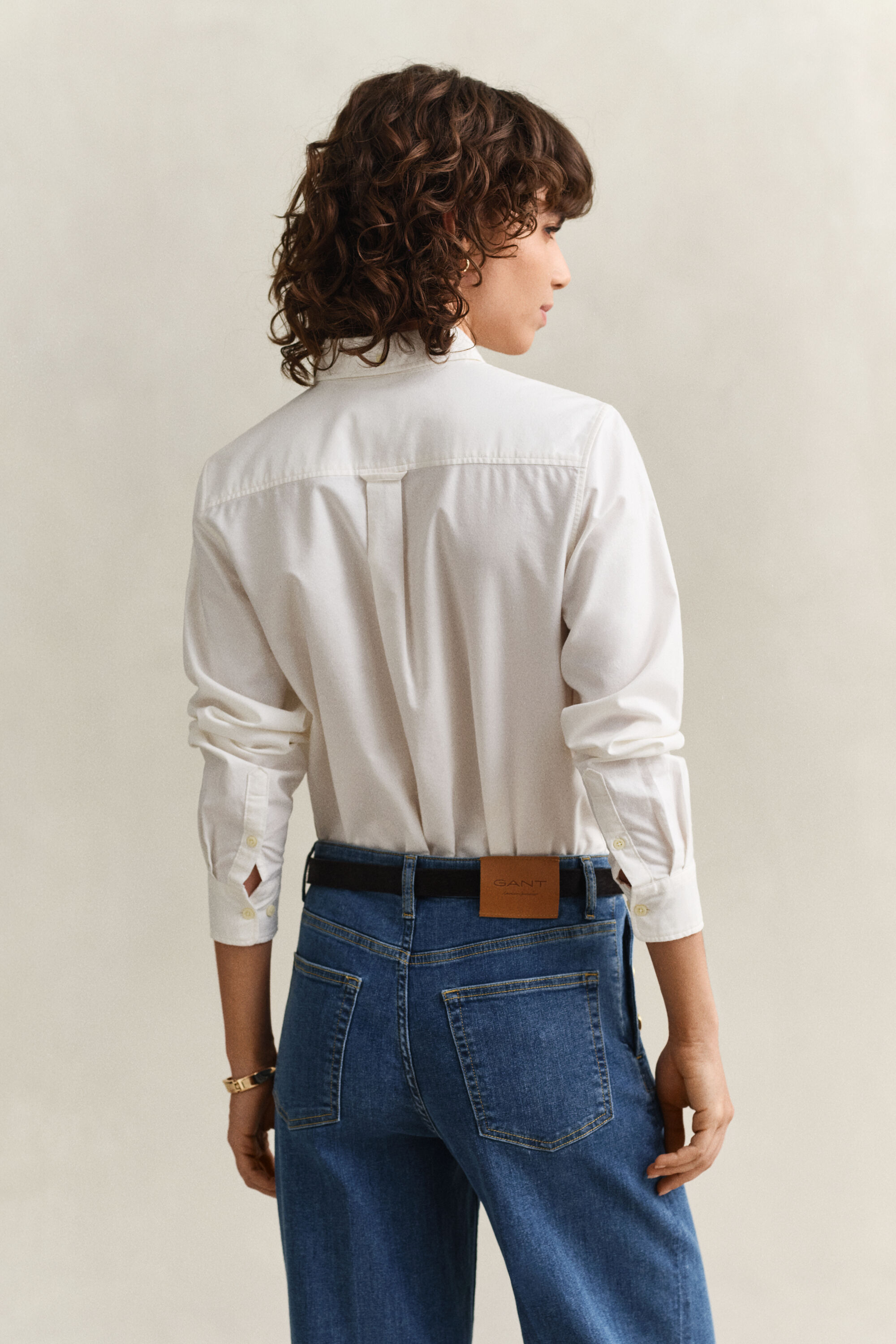 Regular fit klassisk oxfordskjorta