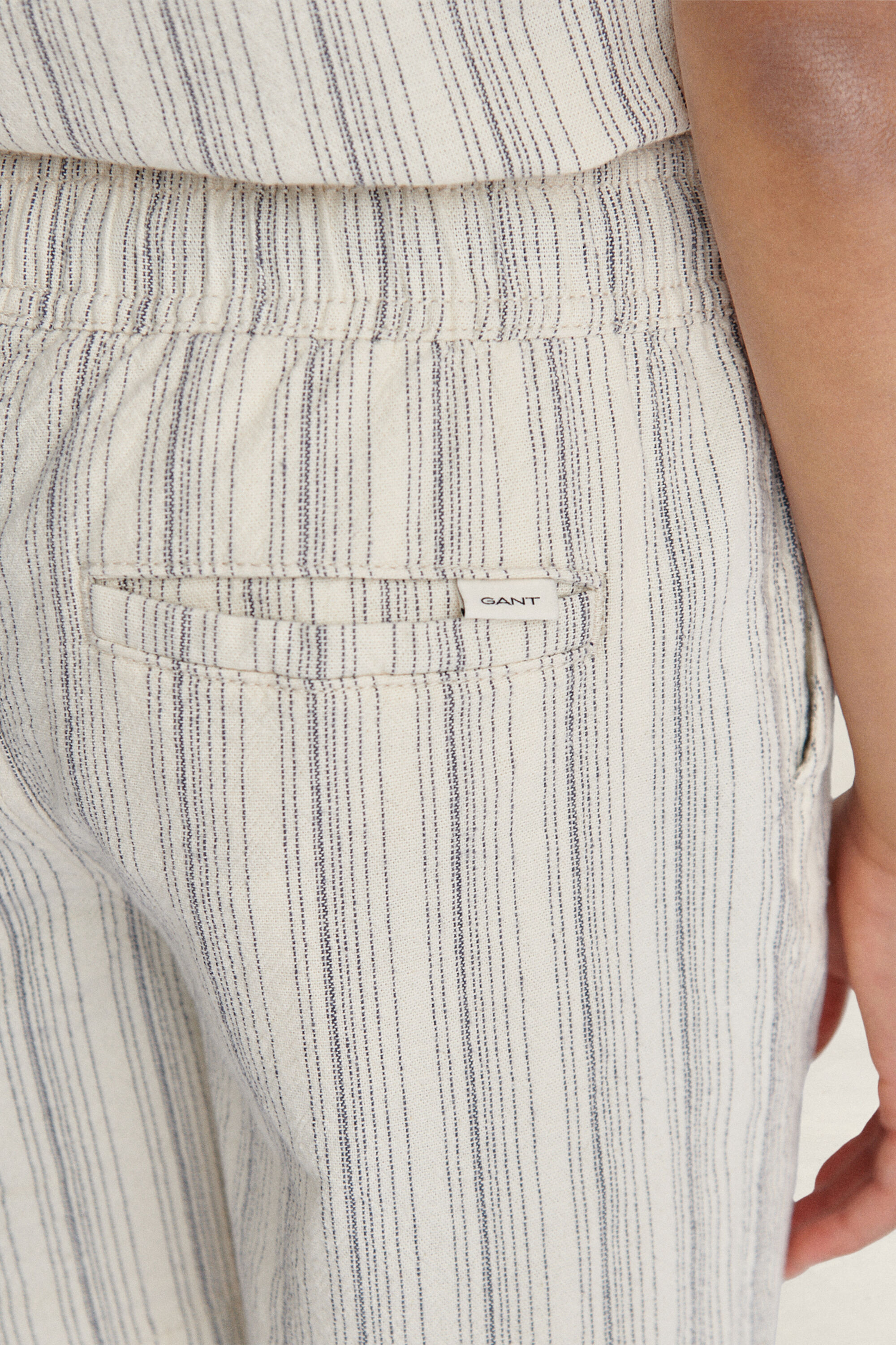 Teen Boys shorts i linneblandning