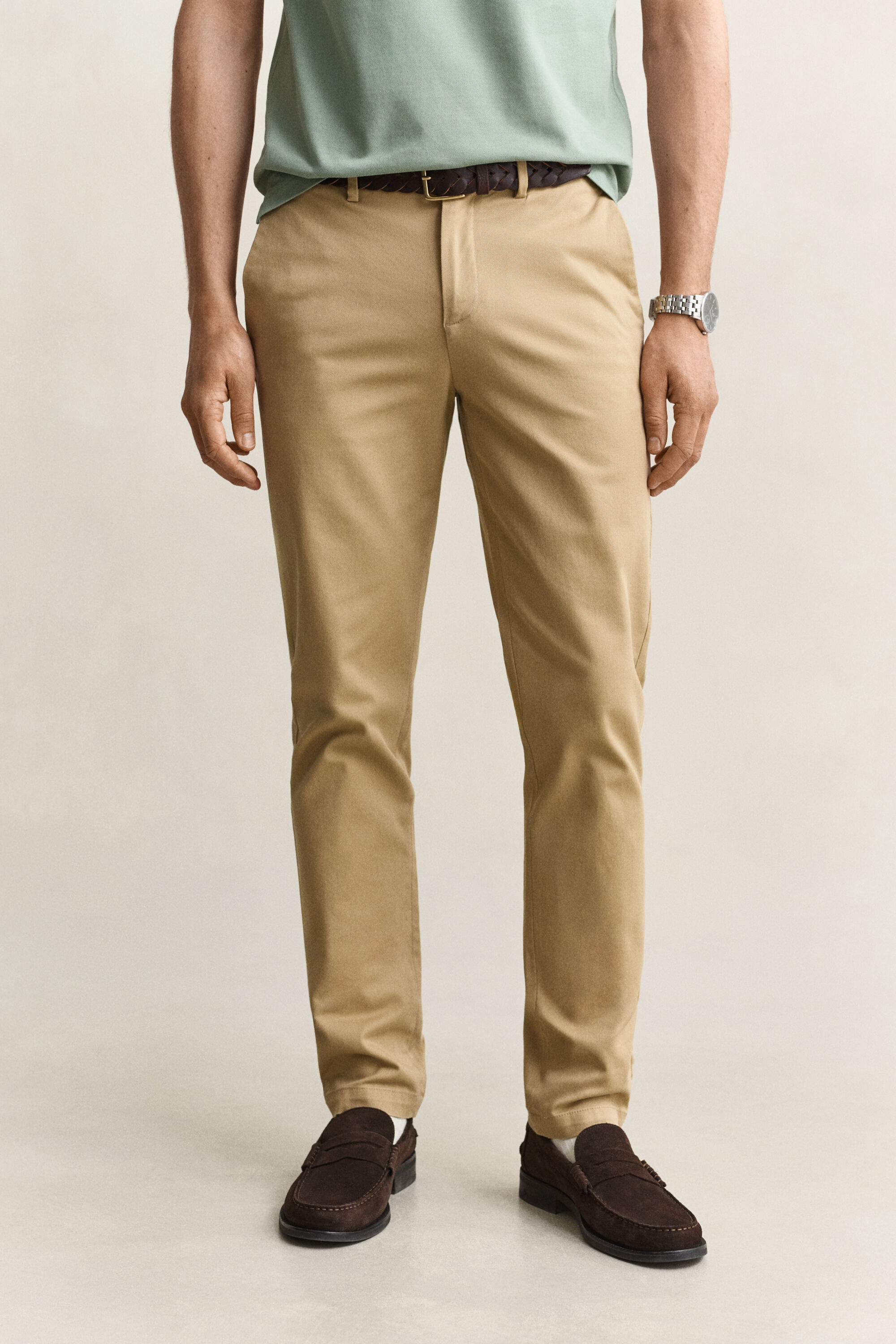 Eleganta chinos med slim fit
