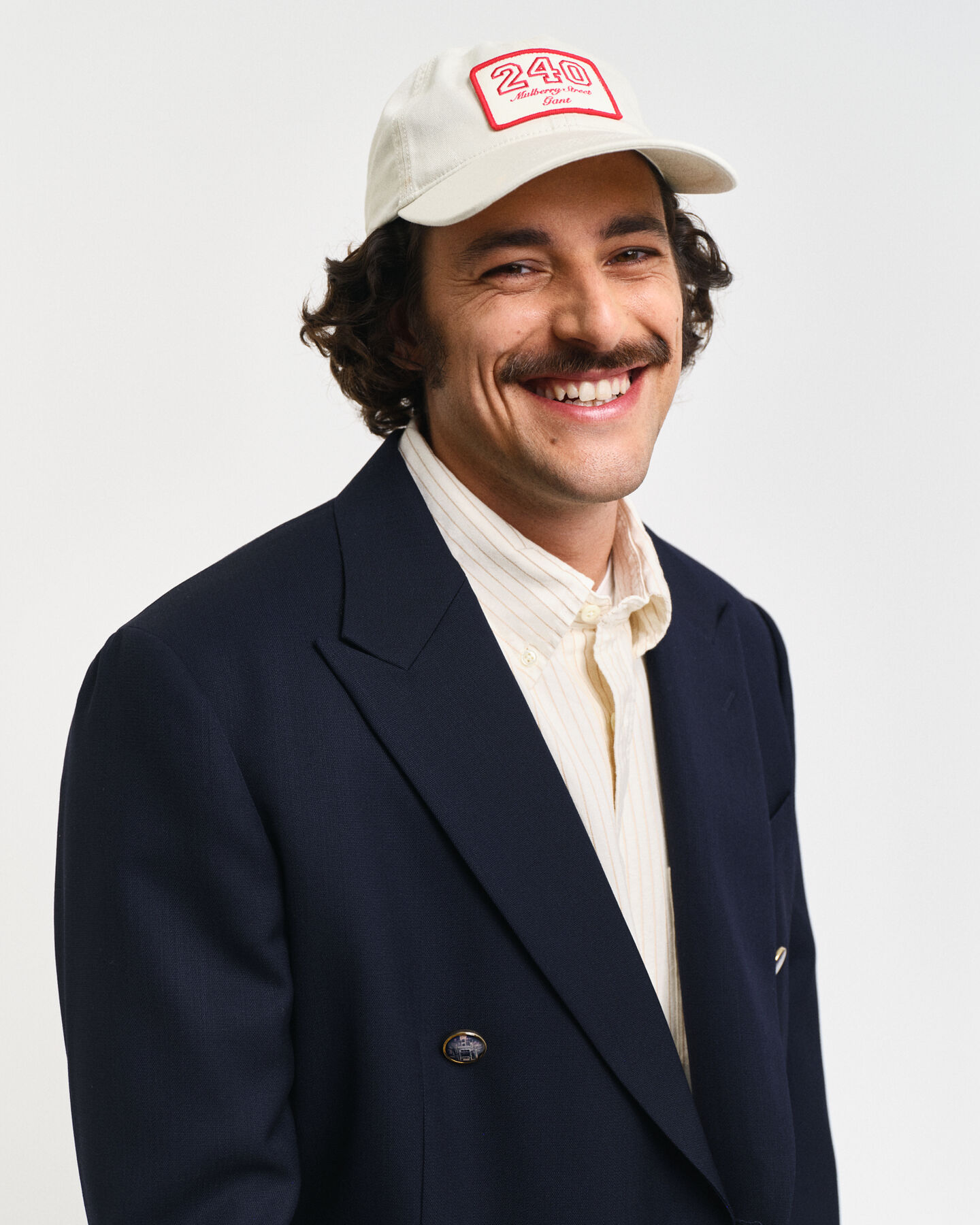 Relaxed fit klubblazer