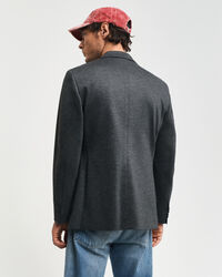 Kavaj i tv&aring;f&auml;rgad jerseytwill