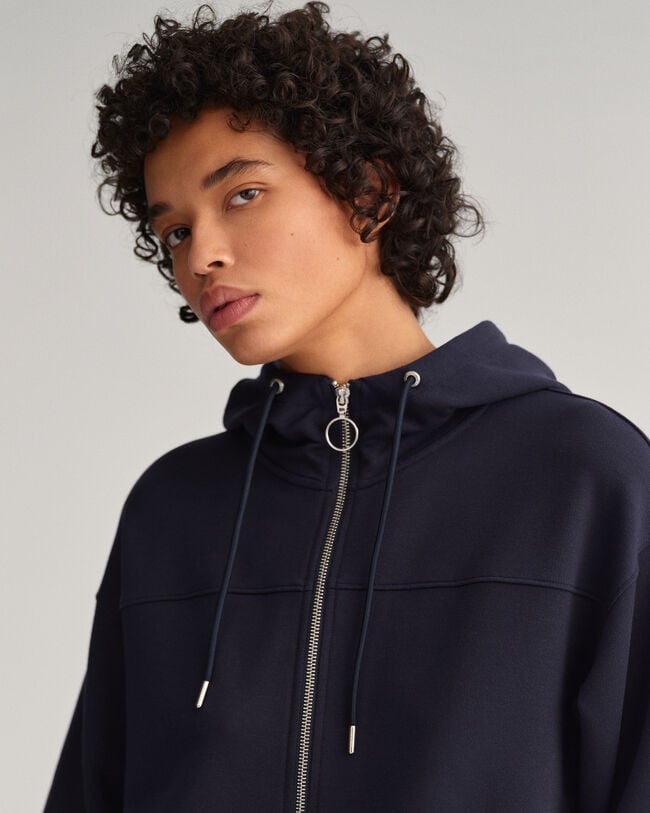 Full-zip hoodie