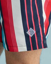 Classic fit randiga badshorts